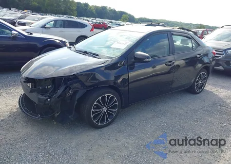 2015 Toyota Corolla S Premium z USA, uszkodzony, nr VIN 2T1BURHE6FC381868
